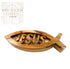Olive Wood Paper Weight Fish With Jesus